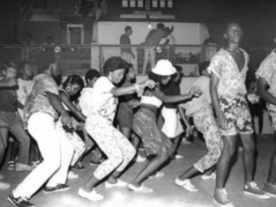 Baile Funk nos ano 80. Foto: Folha de S. Paulo